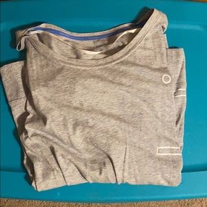 Grey long sleeve Calvin Klein shirt